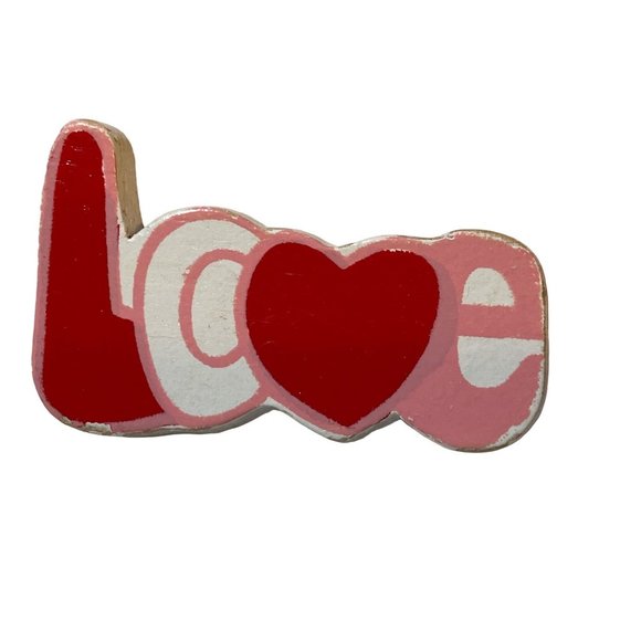 Valentine's Day LOVE Lapel Pin - Picture 2 of 8